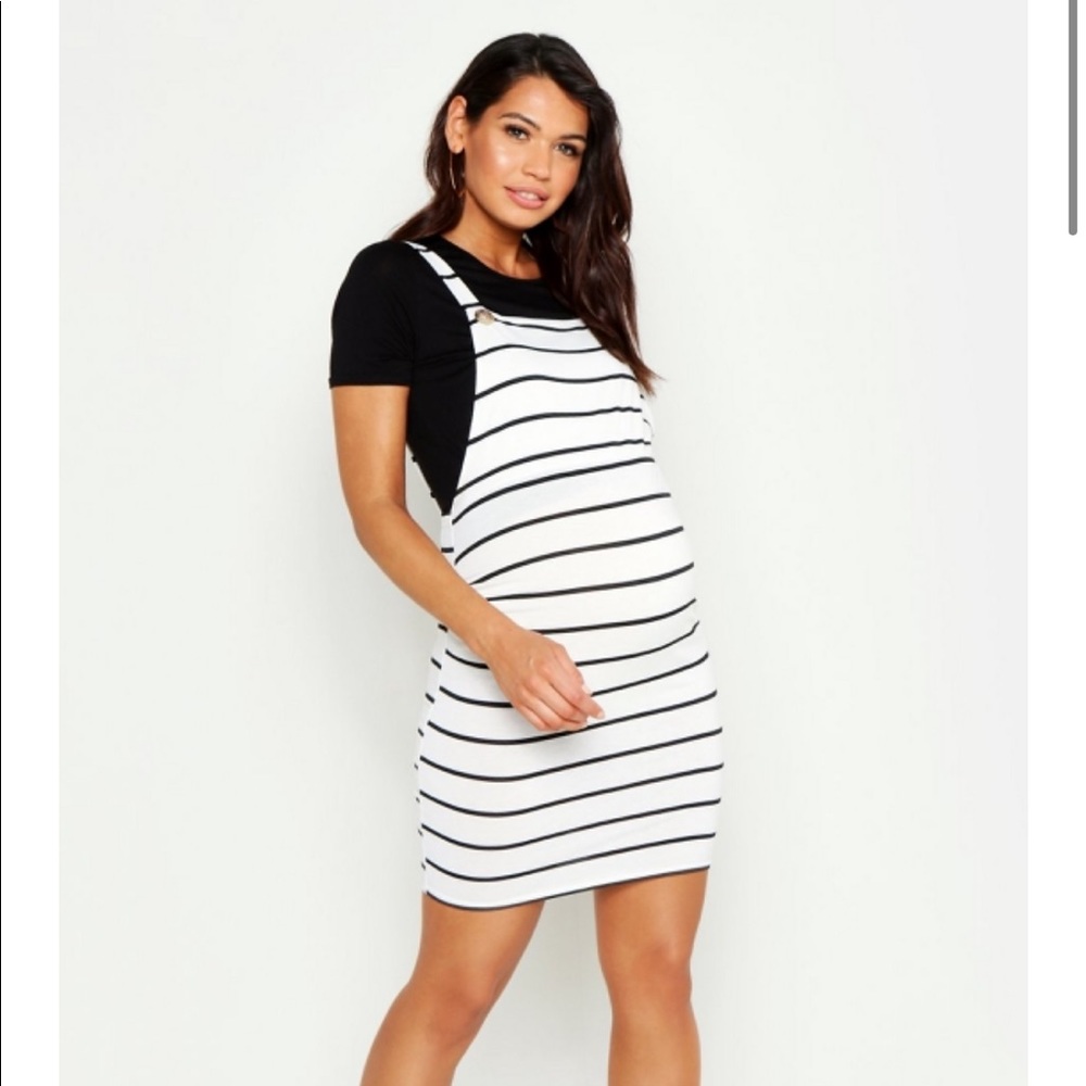 NWT overall cotton dress